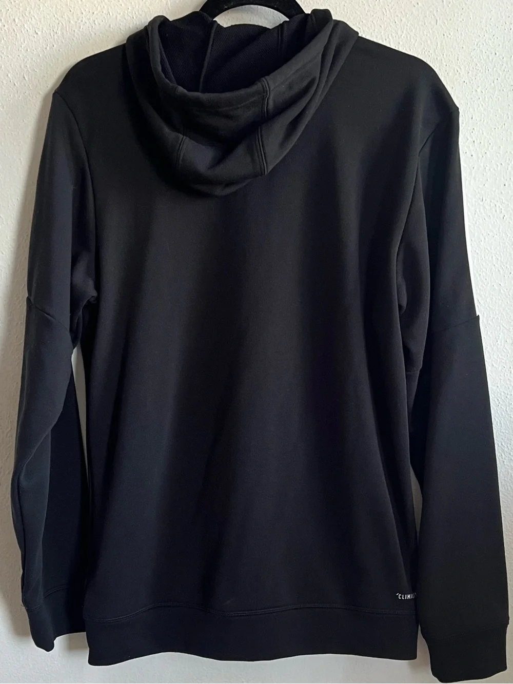 ADIDAS Three Striped Medium Mens Black Jacket/Hoodie